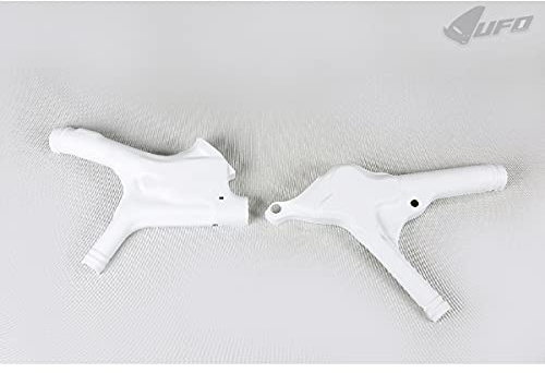 UFO PLAST Rahmenschutz / Frame Guard, weiß/weiß 041, kompatibel mit Honda CR 125 von 1991 bis 1992 CR 250 von 1990 bis 1991 CR 500 von 1991 bis 1994