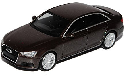 Herpa A-U-D-I A4 B9 Limousine Argus Braun Ab 2015 H0 1/87 Modell Auto mit individiuellem Wunschkennzeichen