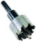 METALWORKS 7210400400 Metalworks Corona Perforadoras, Perforadoras con Dientes de Metal Duro para Planchas en Acero Inoxidable y Duro, 40 mm Diámetro