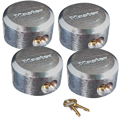 Master Lock Hidden Shackle Locks Keyed Alike 6271KA-4