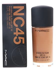 MAC Studio Fix Fluid Foundation SPF15 NC45
