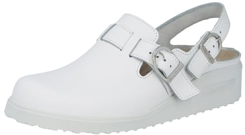 Berkemann Tec-Pro Telis Herren Clogs, Weiß, 42 2/3