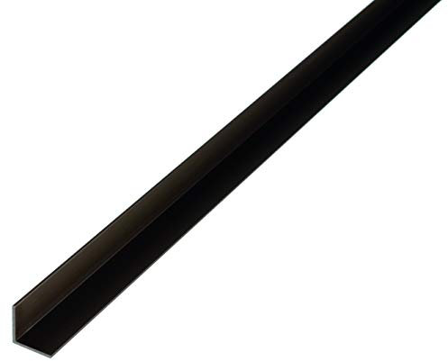 Alberts 480042 Cornière | aluminium, anodisée, couleur bronze | 1000 x 30 x 30 mm