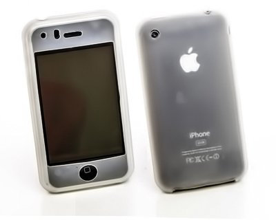 numerva Schutzhülle kompatibel mit iPhone 3GS Hülle Silikon Handyhülle für iPhone 3G Case [Weiss (Full-Body)]