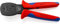 KNIPEX Crimpzange für Miniaturstecker Parallelcrimp Mini-Fit von Molex mit Mehrkomponenten-Hüllen brüniert 190 mm, 97 54 26