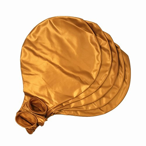 GuassLee 36 Zoll Wiederverwendbar Riese Latex Ballon Für Hochzeitsfest Festival Karneval Event Dekorationen Gold