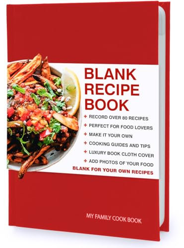 Suck UK | Rezeptbuch-Ringbuchhalter Ordner A4 | Feinschmecker Küchengeräte & Gadgets | Gebundenes Rezeptbuch für eigene Rezepte | Erstellen Sie Ihren eigenen Ordner für Rezepthefte | Backgeschenke