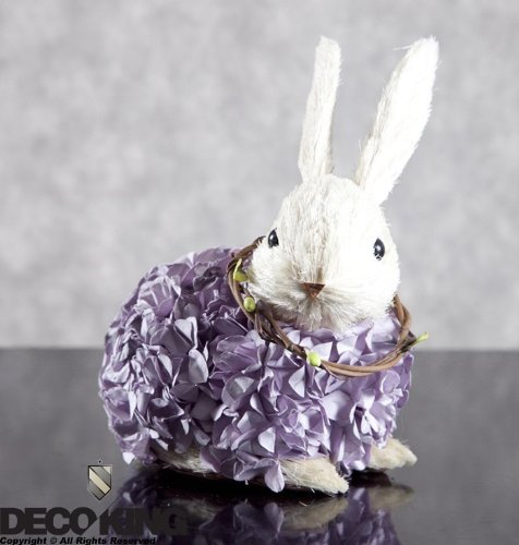 Osterhase Creme Figur Deko Ostern Osterdeko 14x10x15