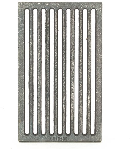 Liegerost 18 x 30 cm - Gussrost Ofenrost Ascherost Tafelrost Kaminrost Premiumqualität