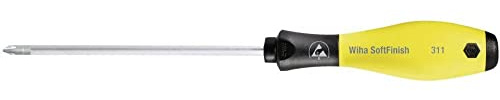 Wiha Schraubendreher SoftFinish® ESD Phillips (08185) PH1 x 80 mm