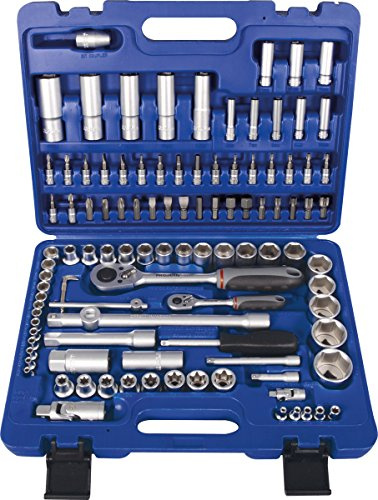 Projahn 1/4 und 1/2 Zoll Steckschlüssel Satz 108-teilig proficraft 8654