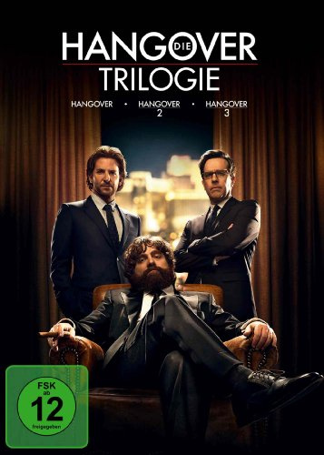 Die Hangover Trilogie (Hangover / Hangover 2 / Hangover 3) [3 DVDs]
