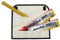 TAJIMA Pull-Stroke Saw Set - 16 TPI & 19 TPI Japanese Flush Cut Hand Saw Kit with Quick-Release Blade & Tri-Fold Canvas Carry Case - JPR-Set