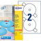Avery CD-Etiketten (glänzend, für Farblaser)