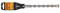 DeWalt DT9575QZ 15 x 260mm Extreme 2 SDS-Plus Drill Bit, DT9575-QZ