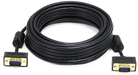 Monoprice 6363 7.62 m VGA (D-Sub) VGA (D-Sub) Negro Cable VGA