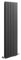 Milano Aruba Anthracite Vertical Double Oval Panel Radiator - 1780mm x 472mm