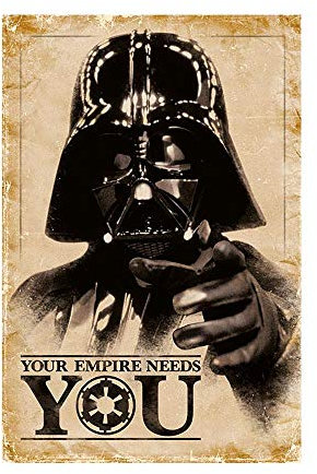 Star Wars Drucken, Holz, Mehrfarbig, 61 x 91.5cm