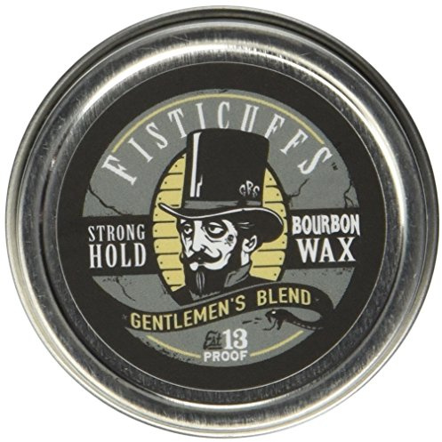 Grave Before Shave Fisticuffs Strong Hold Mustache Wax Gentlemen's Blend 1 Oz. Tin