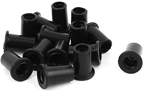 sourcing map 15 Stk 20 mm x 11,5 mm x 7 mm Zugentlastung Netzkabel Boot Beschützer Kabel Schlauch schwarz de