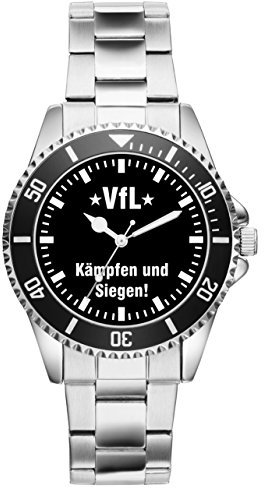 KIESENBERG VFL Geschenk Artikel Idee Fan Uhr 2536