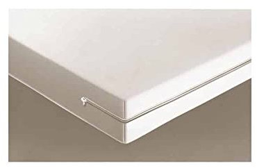 Alpes Blanc - Housse de Matelas intégrale Coloris Blanc 90x190 cm