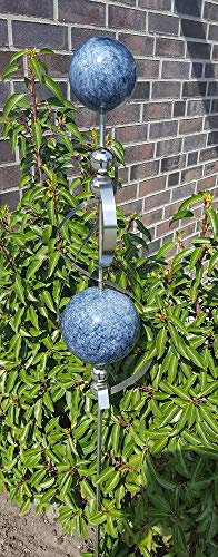 Skulptur Venus aus Edelstahl 150 cm Gartendekoration Beetstecker Rosenkugel