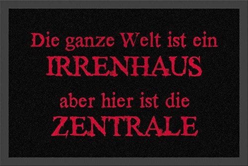 Fußmatte Irrenhaus