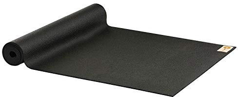 Yogamatte STUDIO extraleicht Gymnastikmatte Pilates Matte schwarz 60cmX183cmX3mm