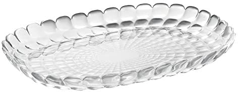 Guzzini - Tiffany, Vassoio L Grande - Trasparente, 45 x 31 x h4,5 cm - 27960000