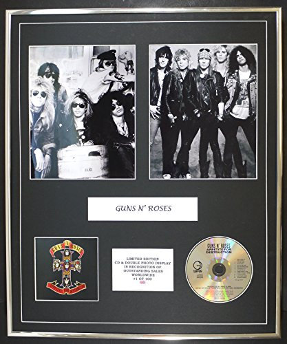 GUNS N' ROSES/Cd & Double Photo Display / Ltd Edition / AOC/APPETITE FOR DESTRUCTION