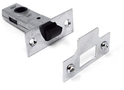 Yale Essentials Tubular Latch 64mm/2.5 inches Tubular Mortice Latch/Catch Designed for Internal Doors with Handles. (Brass)