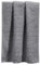 Möve Duschtuch Quadretti Walk-Frottier grau Größe 67x140 cm