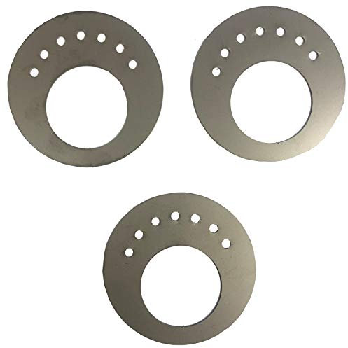 Ethanol Sparplatten für Dosen 3-er Set für Ethanol Kamine - Brennstoff Ersparnis Circa 40 bis 50%