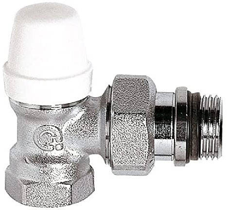 Caleffi 431 - Detentor radiador escuadra 3/4 para toma hierro