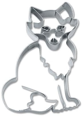 Städter 079038 Ausstechform, Edelstahl, Silber, 7 x 4 x 2cm