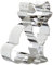 Städter 079038 Ausstechform, Edelstahl, Silber, 7 x 4 x 2cm