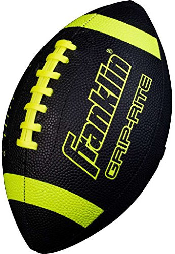 Franklin Sports Grip-rite Junior Fußball, Unisex, Black/Neon