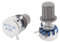 sourcing map 2 stück WH5-1A 47K ohm Rundschaft Karbon Geradelinig Potentiometer w-Regler auf