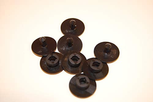 Plastic Rivets Set of 4 (16mm x 8.5mm). Compatible for use with Crocs.