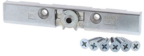 Winkhaus BK 1793250 Terrassentür Balkontür Schnäpper Fensterschnäpper Balkontürschnäpper Balkontür-Schnäpper Windsperre mit Hülse inkl. ToniTec® Schraubenset KL-FR 6