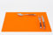 daff Filz Tischset, Set aus Filz 33 x 45 cm Mandarine