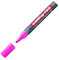 edding 725 neon board marker - neon pink - 1 Stift - Meißelfeder 2-5 mm - Whiteboard, Kreidetafel, Glas, Spiegel - für leuchtende Markierungen in dunklen Räumen, dunklen Oberflächen