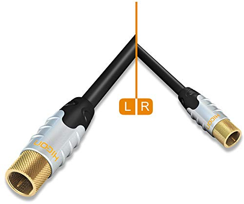 HICON Ambience 0,75m SAT F-Stecker HDTV Satellitenkabel 120dB | HIA-FMFM-0075
