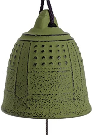 Iwachu mm27025 Glocke von Feng Shui Grand Grün 40 cm