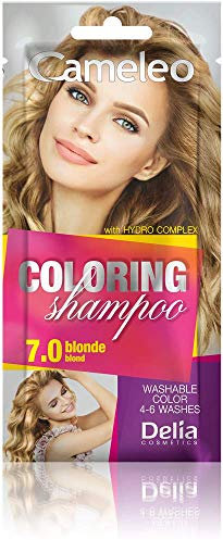 Cameleo - Tönungsshampoo - Blonde - schnelle und einfache Farbauffrischung Farbe in Farbe - ohne Ammoniak und Oxidationsmittel - Shampoo im Beutel - 40ml