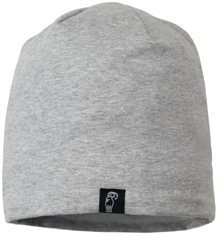 ALPIDEX Baumwollmütze Fleecegefüttert Wintermütze Warme Fleece Mütze Unisex Radfahren Laufmütze Winddicht Sportmütze Atmungsaktiv Running Fahrradmütze, Farbe:Mountain Grey