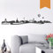 WANDKINGS Wandtattoo Skyline Bochum (mit Sehenswürdigkeiten und Wahrzeichen der Stadt) 80 x 16 cm Hellbraun - erhältlich in 33 Farben