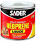Sader Colle Contact Néoprène Liquide – Colle Extra Forte Tous Matériaux – Prise Immédiate – Idéale pour Surfaces Horizontales – Applicable au Pinceau – Boîte de 500 ml