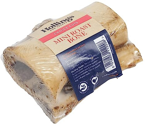 Hollings Mini Roast Bone For Adult Dogs, 100% Natural & Healthy Air Dried Long Lasting Dog Bone, Grain Free & No Rawhide (1 Count)